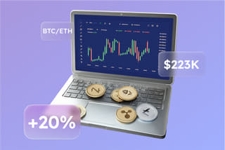 Représentation visuelle du système de trading automatique basé sur l'IA de Courtégure